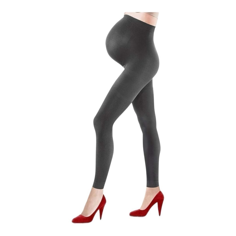Assets by Sara Blakely Marvelous Mama Lucky Leggings 800M 2/Slate NWT